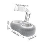 Tablet-Kissenständer, faltbar, tragbar, flexibel, für Telefone, Medienhalter, mehrere Winkel verstellbar, zum Lesen, Tablet-Kissenständer