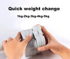 Heimfitness-Hantel-Sets für Damen, hochwertiges, kostenloses Hantel-Armband, individuell für Übungen
