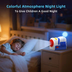 Story-Projektionsmaschine, Nachtlicht, integrierte 4 Audio-Story-Karten, Geschenk für Kleinkinder und Kinder, Mädchen, Jungen ab 3 Jahren