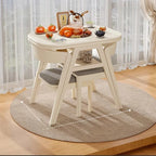 Multifunktionaler Couchtisch aus massivem Holz, hochwertiger integrierter Tisch mit Elektrogehäuse für Herd, Tee und Grill