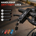 Lenker-Diebstahlschloss für Motorrad, E-Bike & Roller – Kompakt, inkl. 2 Schlüssel | Pinmoap