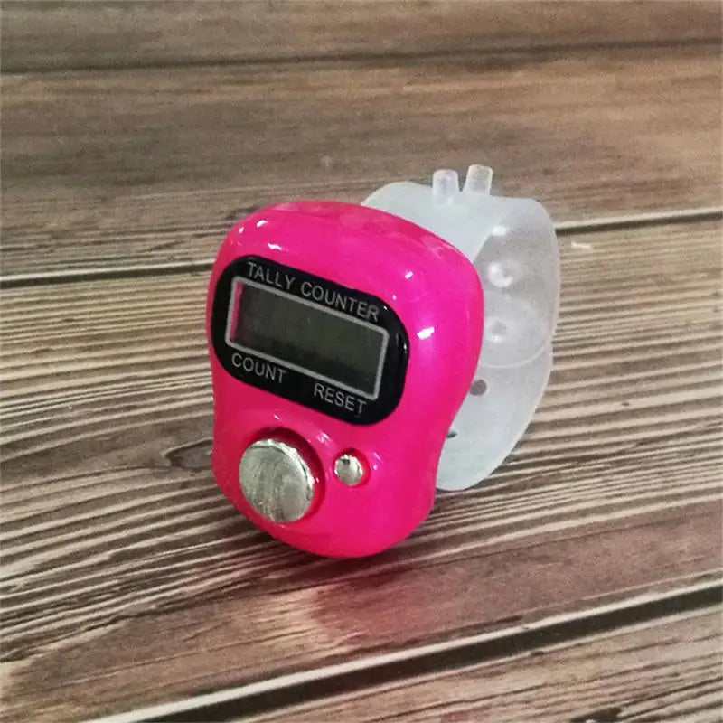 LCD Finger-Reihenzähler für Stricken & Nähen – Mini Digital Tally Zähler