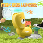 Air Discs Launcher Kinderspielzeug, für Indoor und Outdoor Spiele