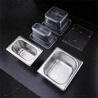 2025 erweiterbares Bambus-Schneidebrett-Set mit Tabletts und Box für die Küche, Saft-Trog, Schneidebrett-Werkzeuge, die gehackte Lebensmittel aufbewahren