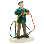 Weihnachtsschmuck Geschenk Alter Mann Auto Haus Harz Kleine Weihnachtsstatue Griswold Villa Home Desktop Figur Gartendekorationen