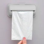 Aufbewahrungsbox für Einkaufstüten in der Küche, ausziehbarer Beutelspender