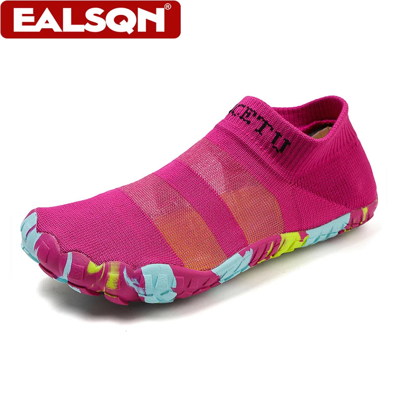 Women's Quick Drying Water Swimming Shoes Barefoot Beach Lightweight Upstream Aqua Shoes Indoor Fitness Yoga Sneakers