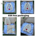 Kunst-Holzbär-Familienpuzzle, personalisierter Name, individuelle Heimdekoration, Thanksgiving, Weihnachten, Herzwärmungsgeschenk für Babymutter