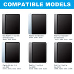 360 Grad drehbare BT-Tastatur für wiederaufladbare kabellose Tastatur und Maus mit 7-Farben-Hintergrundbeleuchtung für iPad 10,2/10,5 Zoll