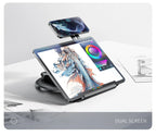 Tablet-Ständer, iPad, Desktop, magnetischer Handyständer 360° °   Drehbarer, zusammenklappbarer, spezieller Ständer für Live-Malerei im Büro