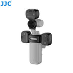 JJC Verbesserte magnetische Mini-LED-Leuchte für DJI Osmo Pocket 3, wiederaufladbares Selfie-Fülllicht, 3 Farbmodi, Pocket 3 Vlog-Zubehör