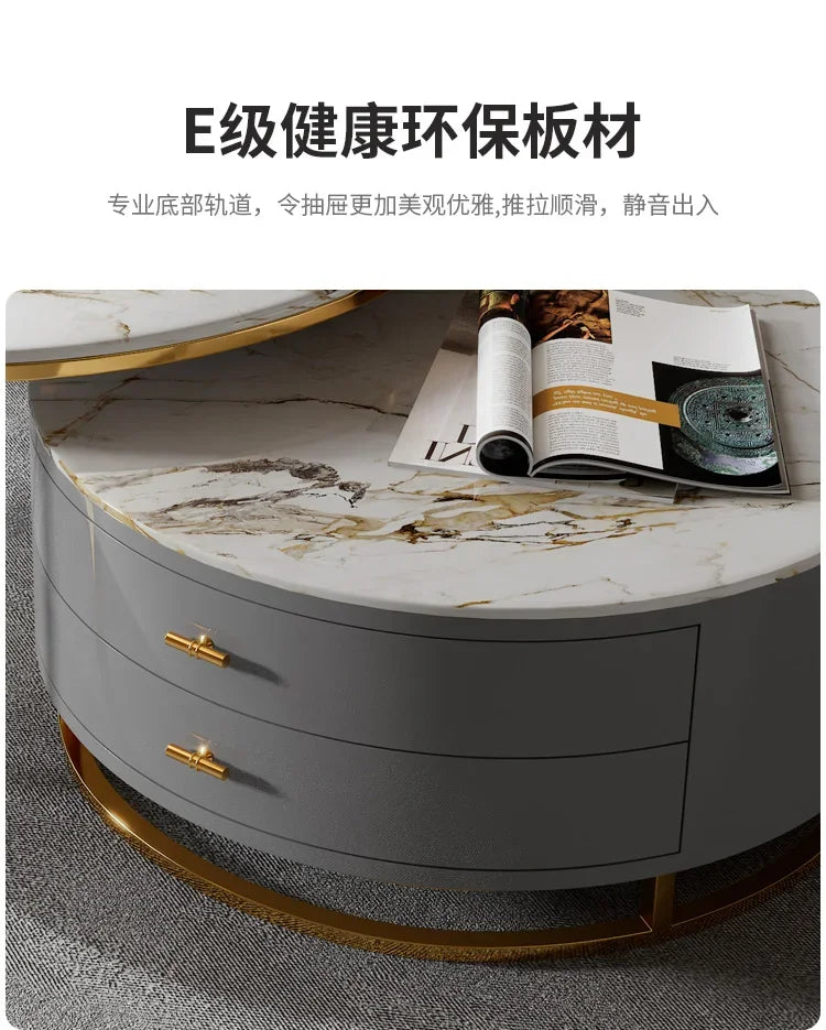 Trendige nordische Couchtische, moderne Aufbewahrung, luxuriöse, einfache, ästhetische Couchtische, einzigartige antike Kaffee-Tische, Hotelmöbel