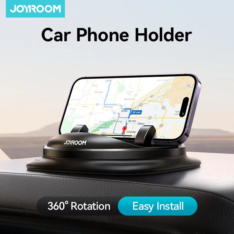 Joyroom Universal Autotelefon halter 360 ° Drehung Silikon Armaturen brett Telefon halterung Einhand bedienung Telefon halter für den Auto gebrauch