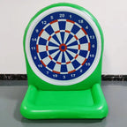 Aufblasbares Klebedart-Wurfspiel – Familien-Gartenspiel für Kinder & Erwachsene | PVC