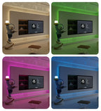 Moderne nordische Stil Wohnkultur Astronaut stand große Ornamente Skulptur Harz Handwerk Statue Schlafzimmer Einweihungsgeschenk