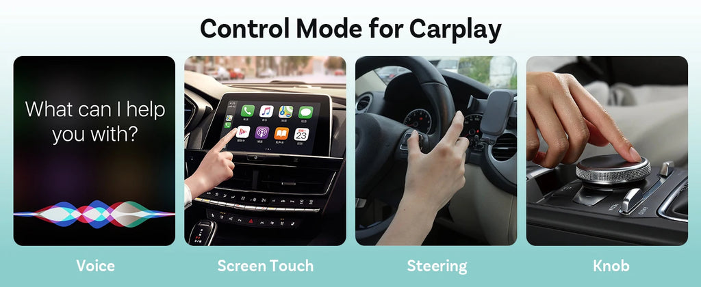 OTTOCAST Cabin Care, Drahtloser CarPlay-Adapter Babykamera 1080P HD 150°