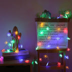 Weihnachtsdekoration Lichterkette 10LED bis 80LED für Garten Hochzeit Halloween Party Girlande Beleuchtungszubehör