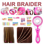 Kinder Mädchen Automatische Haar Flechter Elektrische Flechten Frisur Werkzeug Twist Gestrickte Maschine Geschenk Spielzeug Haar Styling Werkzeuge
