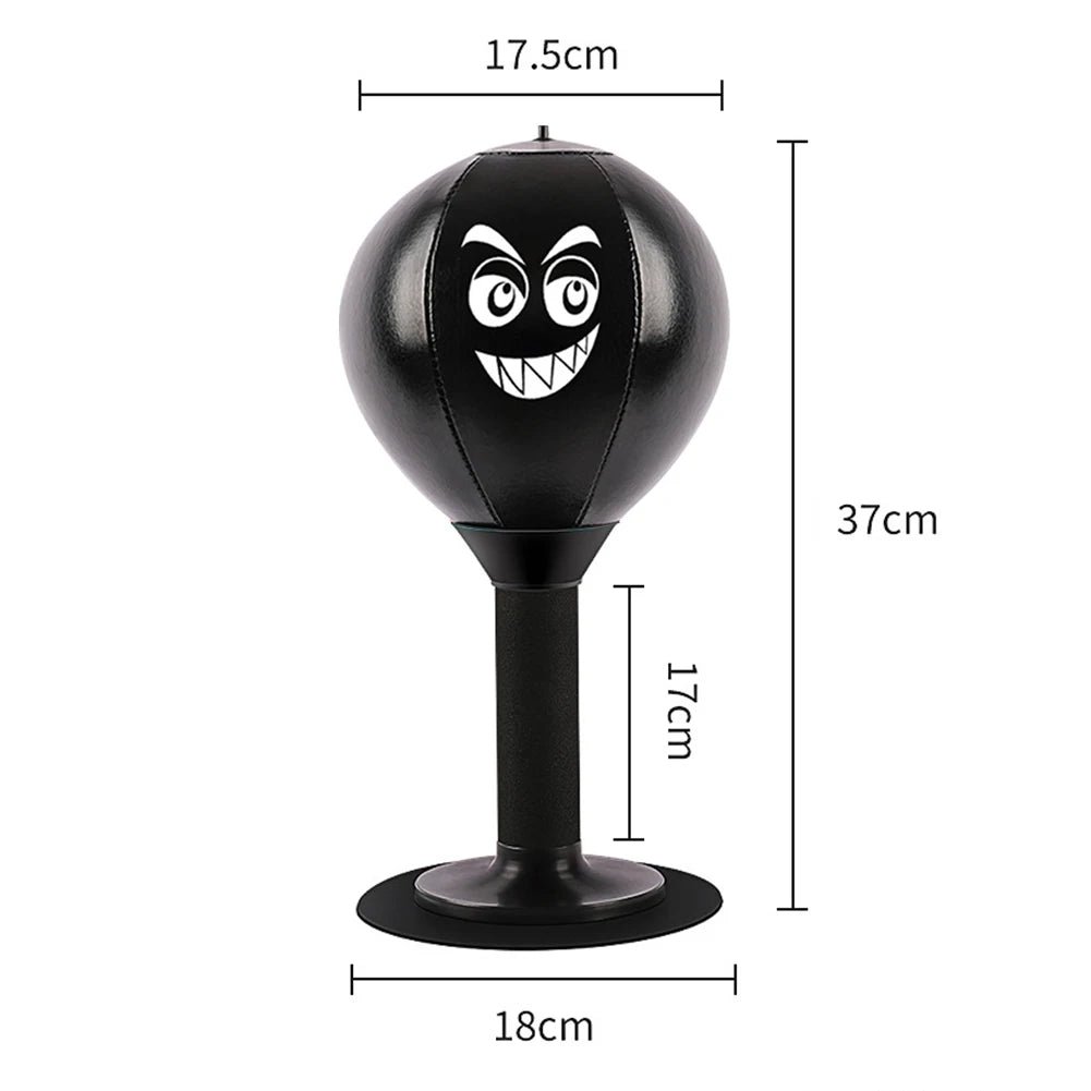 Schreibtisch-Box-Stanzerball mit Saugnapf