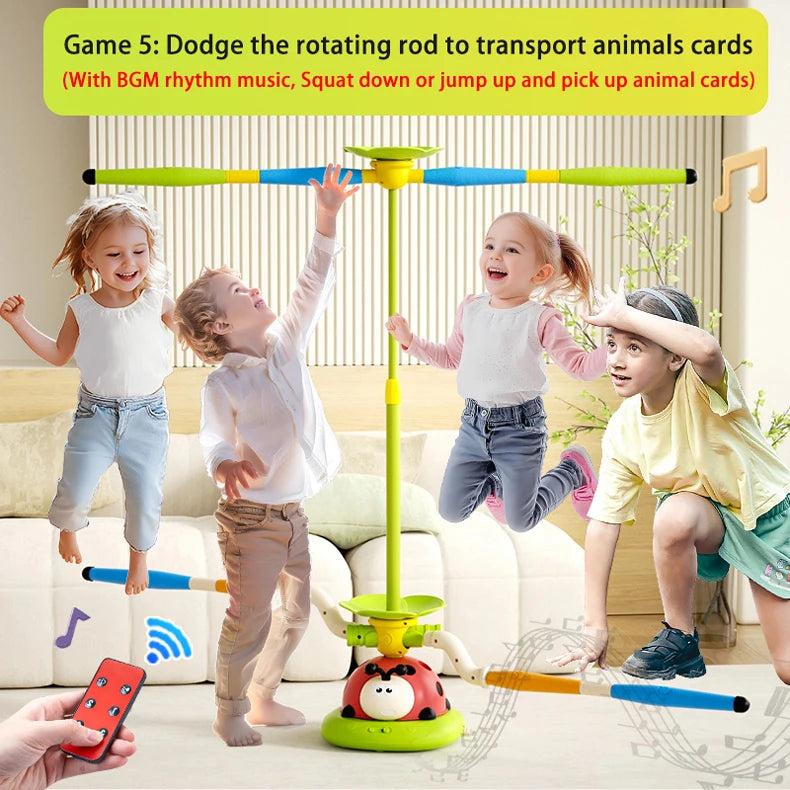 Marienkäfer Sport Unterhaltung Spiel Spielzeug Multifunktions Seilspringen Maschine Ferrule Jump Raketenwerfer Outdoor Bildungs