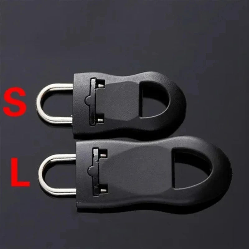 Reißverschluss-Zipper Ersatz 10er Set – Universal-Schieber für Kleidung, Taschen & Koffer | Größe S & L