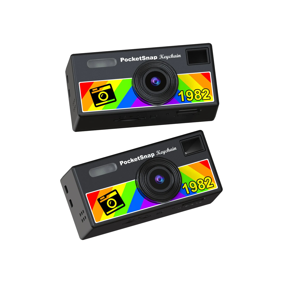 Mini-Daumenkamera K30 – 1080P HD, 0,96" LCD, 23g, SD-Karte | CE | Schlußsselanhänger-Kamera | 8 Farben | Optional mit SD-Karte