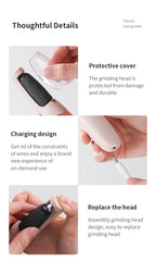 HOMEFISH Elektrischer Fußschleifer, automatisches Hornhautentfernungsgerät für die Fußpflege