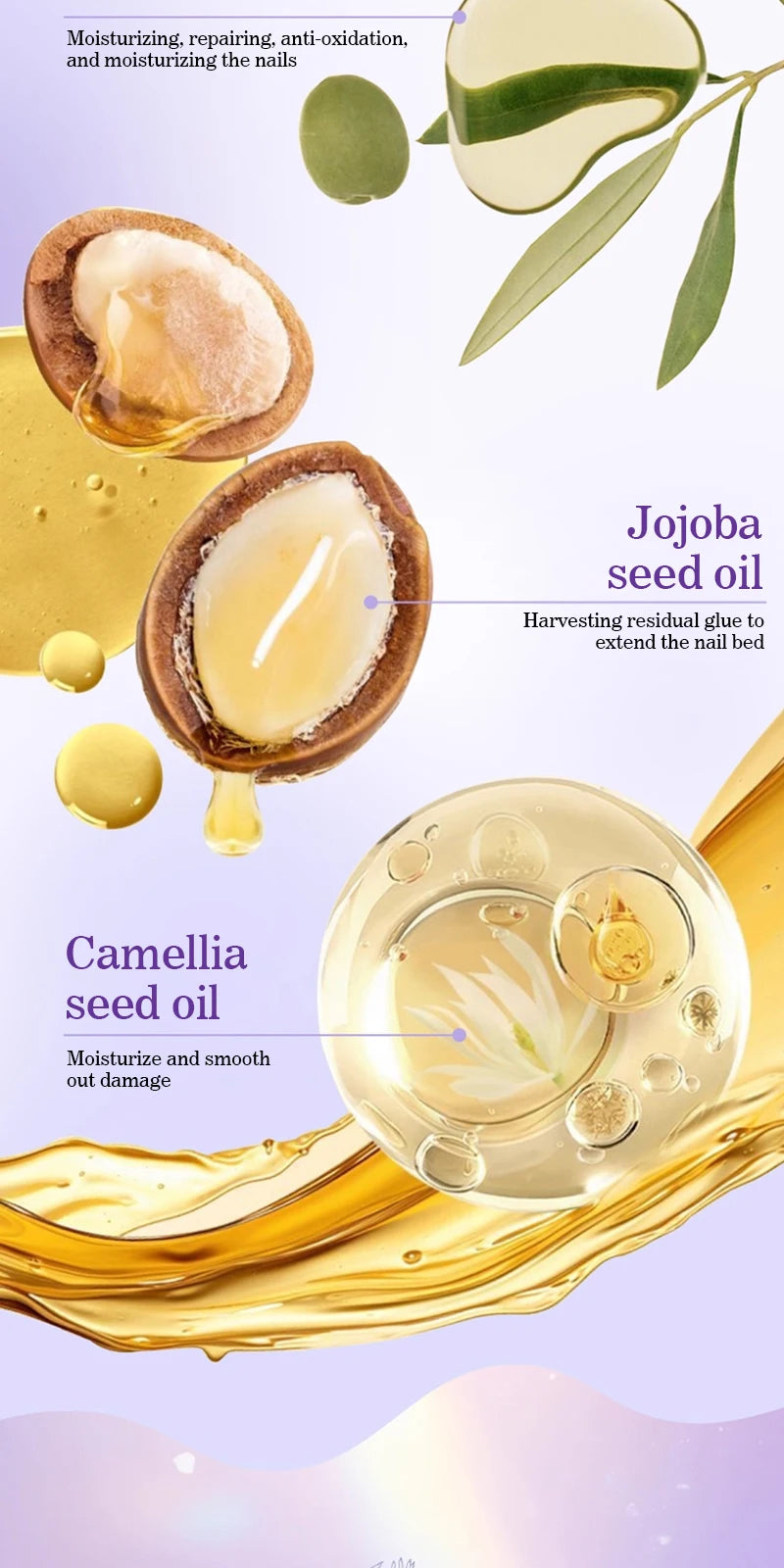 3-in-1 Nagelhautöl Stift Hand Rüstung Essenz Pinsel Nagelhautschieber Maniküre Pflegewerkzeuge Abgestorbene Haut Nagelhautentferner Stift Nail Art Stift