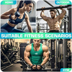 2 Stück rutschfeste Griffpolster aus Silikon fürs Fitnessstudio – Ergonomische Handschützer mit hochdichtem, strukturiertem Design