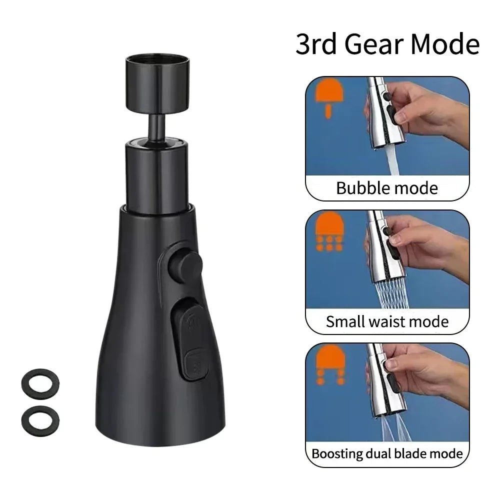 Universal Wasserhahn Extender Kupfer Drei Geschwindigkeit Kopf Wasser Saver Hause Erweiterte Dusche Spray Filter Wanxiang Wasserhahn Bubbler Düse