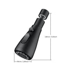 Universal Wasserhahn Extender Kupfer Drei Geschwindigkeit Kopf Wasser Saver Hause Erweiterte Dusche Spray Filter Wanxiang Wasserhahn Bubbler Düse