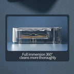 Machine de nettoyage de lunettes à ultrasons 45 kHz, nettoyeur de bijoux à ultrasons haute fréquence pour bijoux