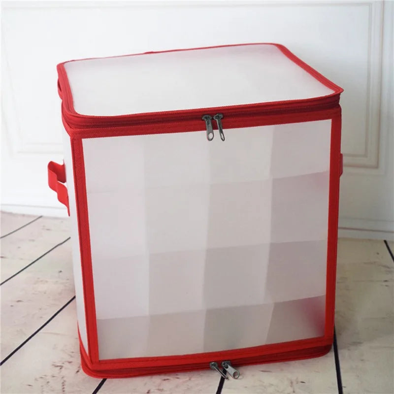 64-Grid Baubles Lagerung Box Weihnachten Bälle Lagerung Weihnachten Baum Dekorationen Organizer Flitter Lagerung Teiler Spielzeug Lagerung Box