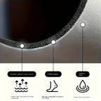 1 Stück super saugfähige Kieselalgenschlamm-Badezimmermatte – schnell trocknende, rutschfeste, wasserabsorbierende Bodenmatte