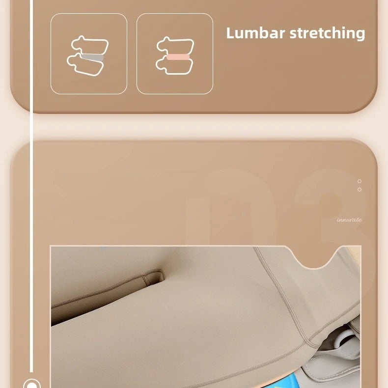 Ganzkörper-Massagematte, Matratze, elektrische Airbag-Traktion, Lendenwirbelsäule, beheizt, Kneten, Nackenmassagegerät, Vibration mit Fernbedienung