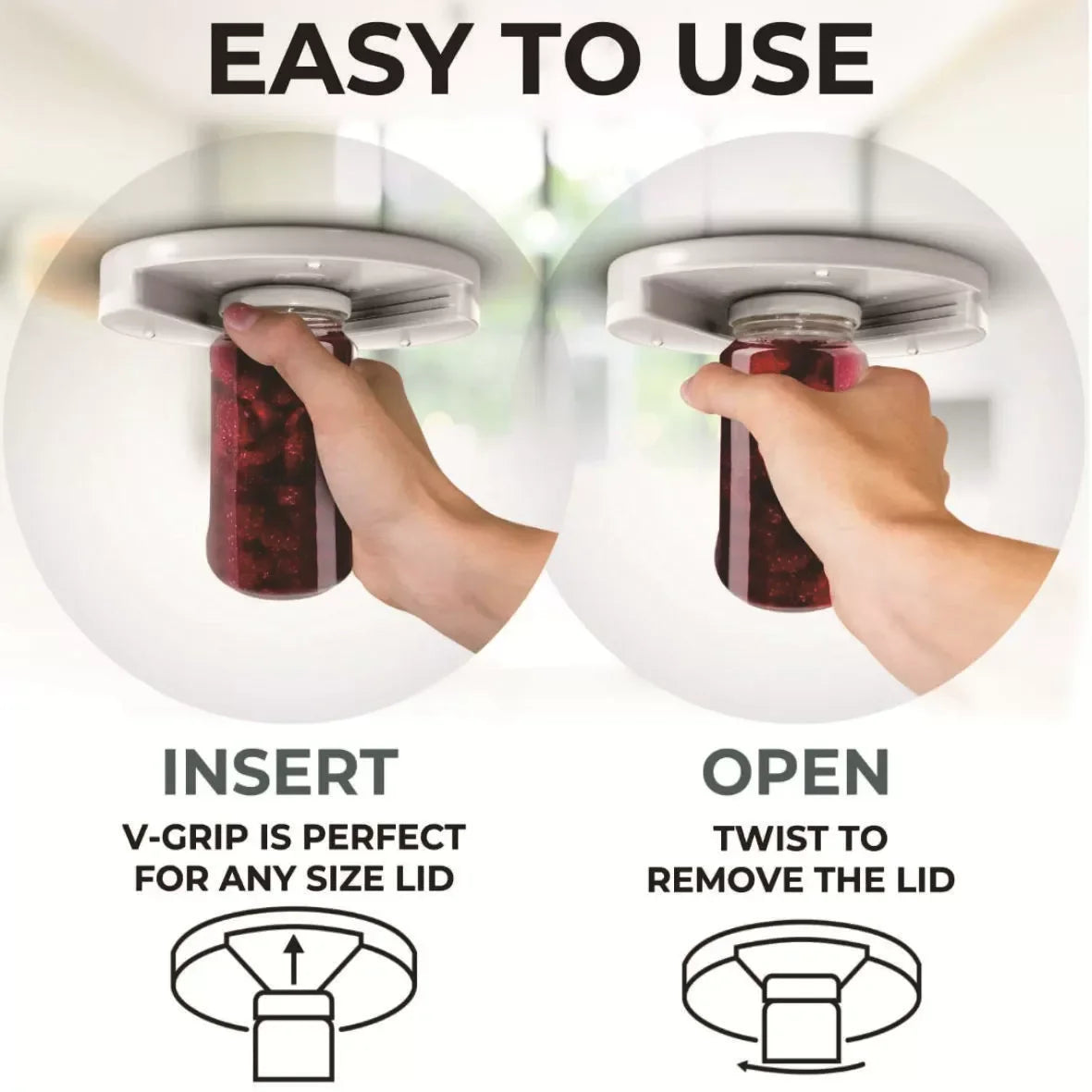 1pc Rund Dosenöffner Küche Schrank Untere Abdeckung Flasche Opener Tisch Unten Dosenöffner