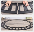 Kinder Zug Reiten Spielzeug Ailway Klassische Elektrische Modell Kann EINE Kleine Zug Schiene Auto Kinder Baby Walker Kinderwagen Spielzeug Jungen