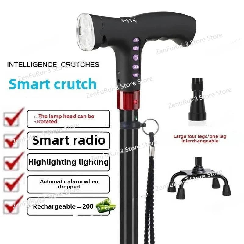 Intelligenten Krücken für ältere Menschen