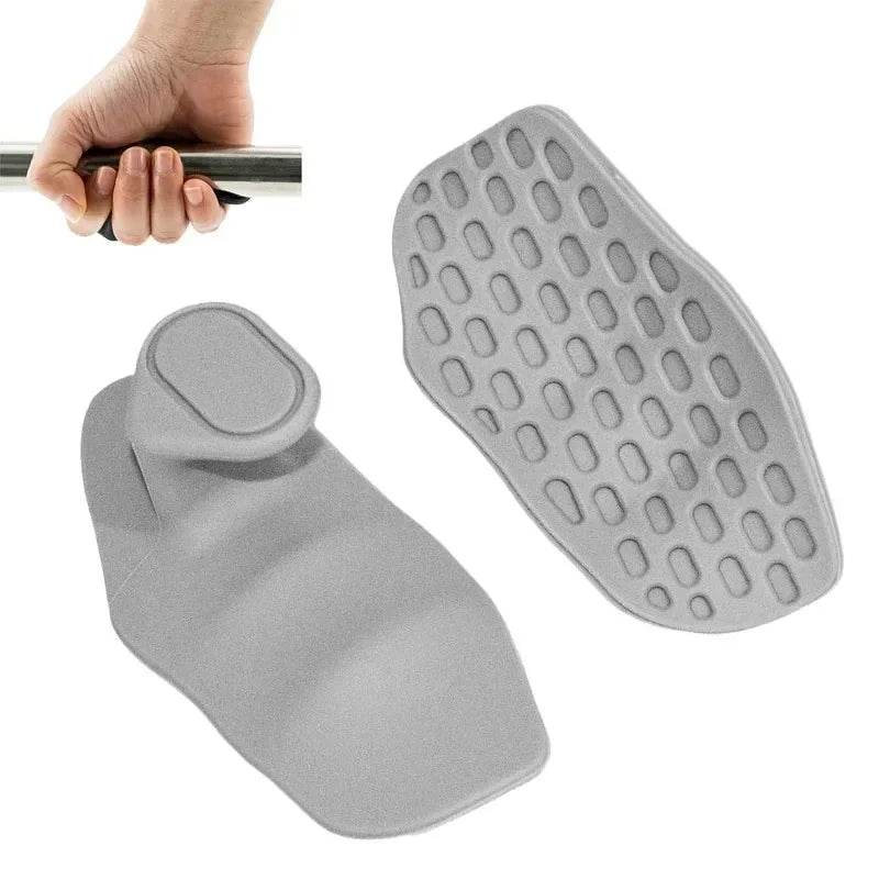 2 Stück rutschfeste Griffpolster aus Silikon fürs Fitnessstudio – Ergonomische Handschützer mit hochdichtem, strukturiertem Design