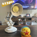 2025 Neues Produkt, kreativer Cartoon 21357, Pixar, kleine Tischlampe, Puzzle-Modell, Bausteine, Spielzeug, Zuhause, Wohnzimmer, Weihnachtsgeschenke