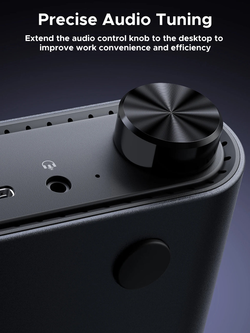 ORICO 10-in-1-USB-C-Dockingstation mit M.2-SSD-Gehäuse PD100W-Lade-Ethernet 4K60 Hz HDMI-Com 3,5-mm-Audiovolumeregler