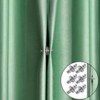 Magnetische Vorhangschnallen nagelfrei – Metall-Clip, 17/20/25 mm, 2–40 Stück