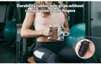 2 Stück rutschfeste Griffpolster aus Silikon fürs Fitnessstudio – Ergonomische Handschützer mit hochdichtem, strukturiertem Design