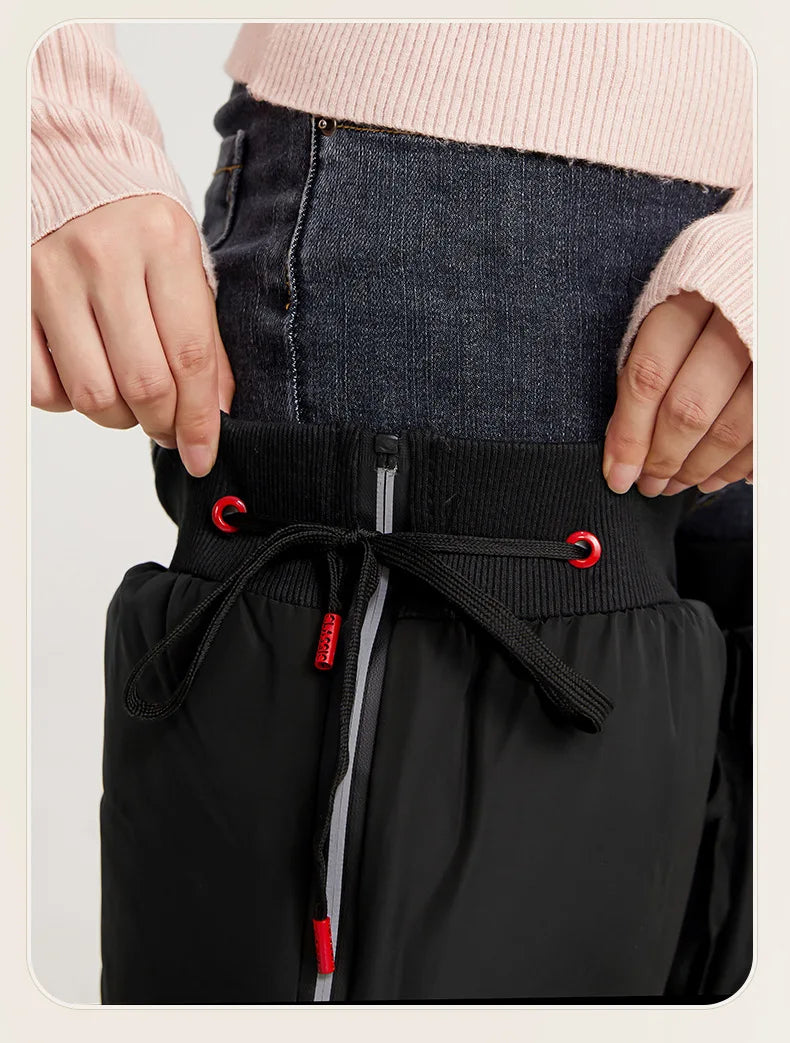 72CM Winter Motorrad Knie Wärmer Fleece Verdicken Pad Warme Wasserdichte Knie Ärmeln