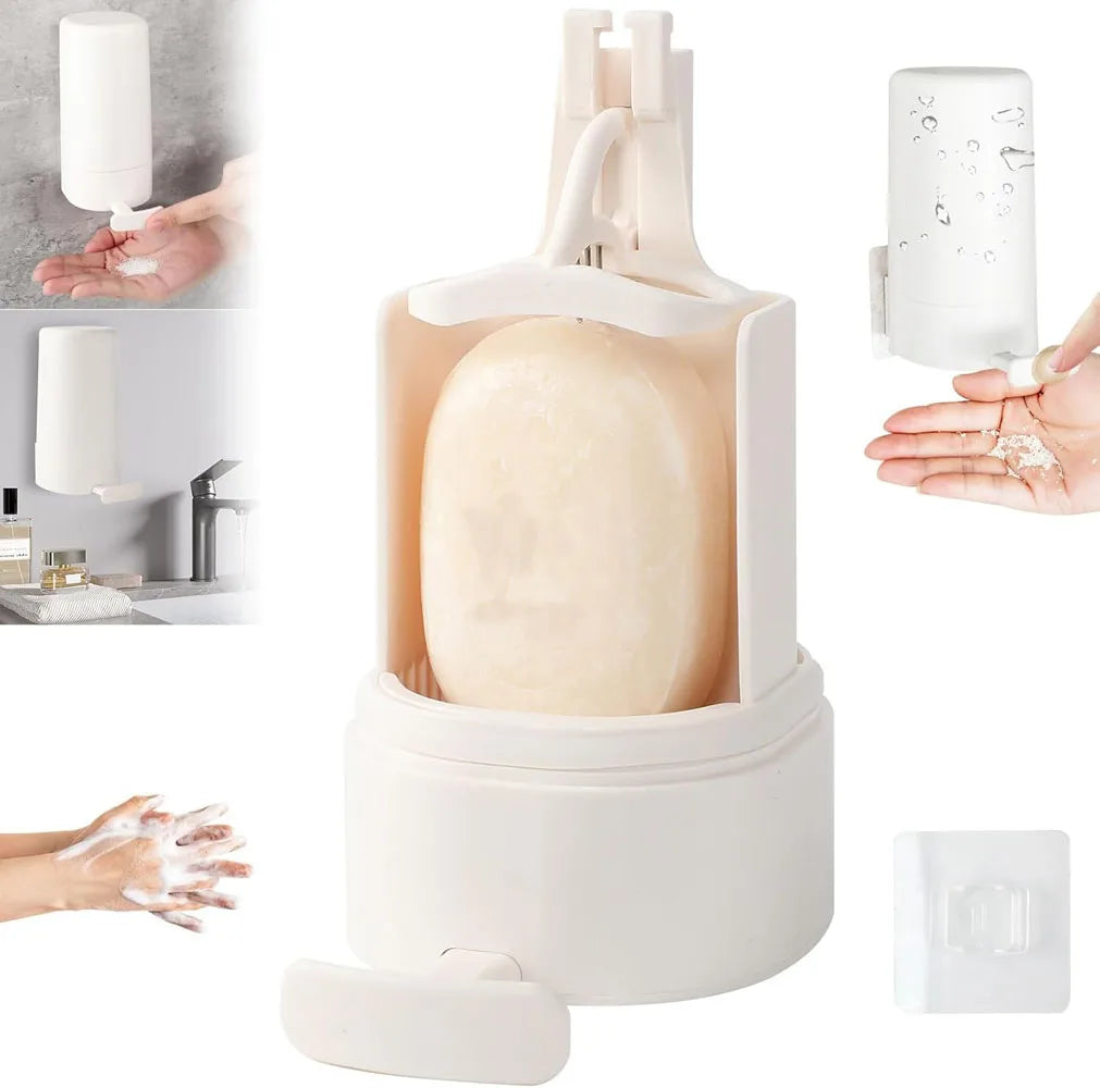 Schleifen Seife Box Bar Seife Grinder Solide Seife Bar Spender Container Wand Brecher Solide Seife Bar Schleifen Box Halter