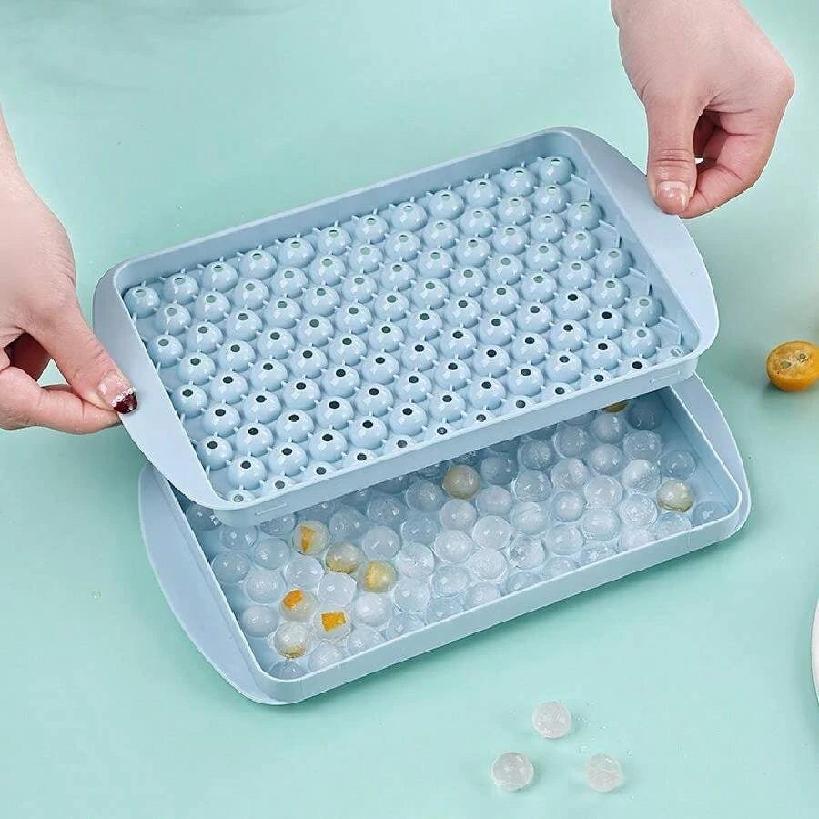 1PC 104grid Mini Ice Cube Tray Ice Ball Maker Mold Tiny Crushed Ice Tray für Kühlung Getränke Kaffee Saft werkzeuge Haushalt Party