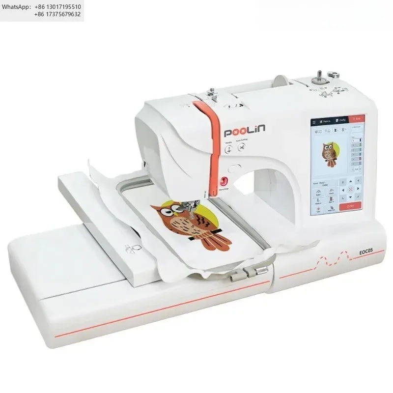 Poolin EOC05 Großhandel Multifunktionale automatisierte hochwertige computergesteuerte Stickmaschine