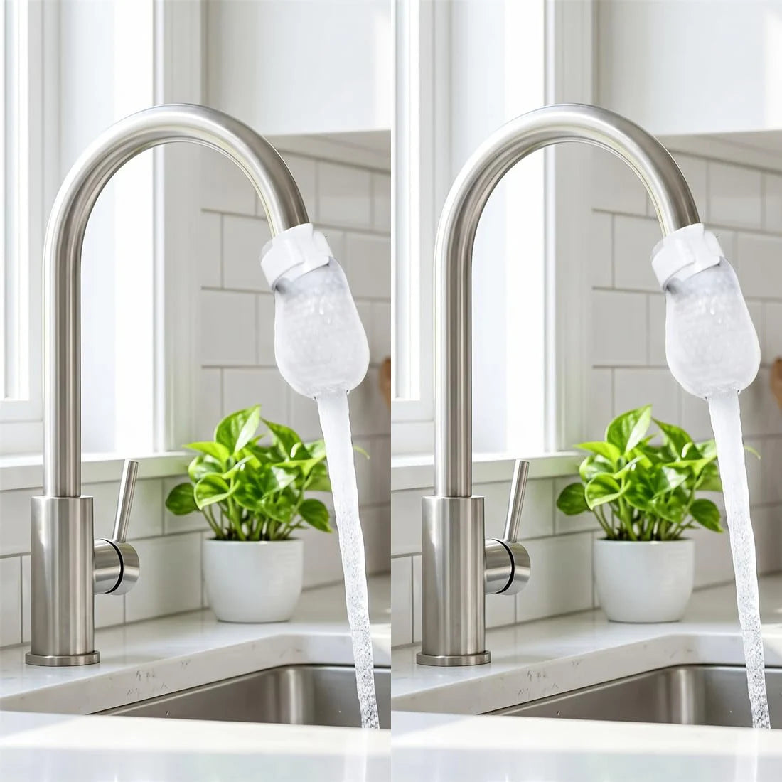 Wasserhahnfilter aus Vliesstoff – Rostentfernung, Spritzschutz, 8,5×3,7cm, 50 bis 500 Stück