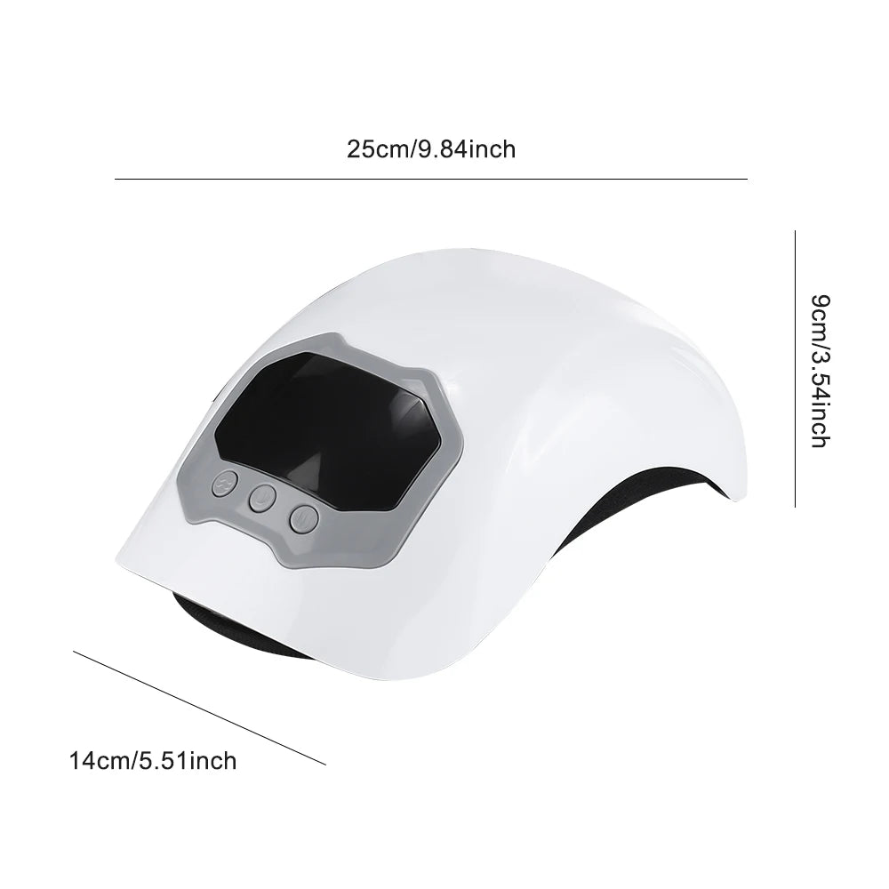 Drahtlose elektrische Heizung Knie Massage Pad Rot Licht Therapie Airbag Wrap Knie Massagegerät Heiße Kompresse Hohe Vibration Massage