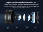 APEXEL 10-20x Zoom-Makroobjektiv-Set, Makrofotografie mit Smartphone und Universalclip für iPhone, Samsung, Xiaomi und die meisten anderen Smartphones